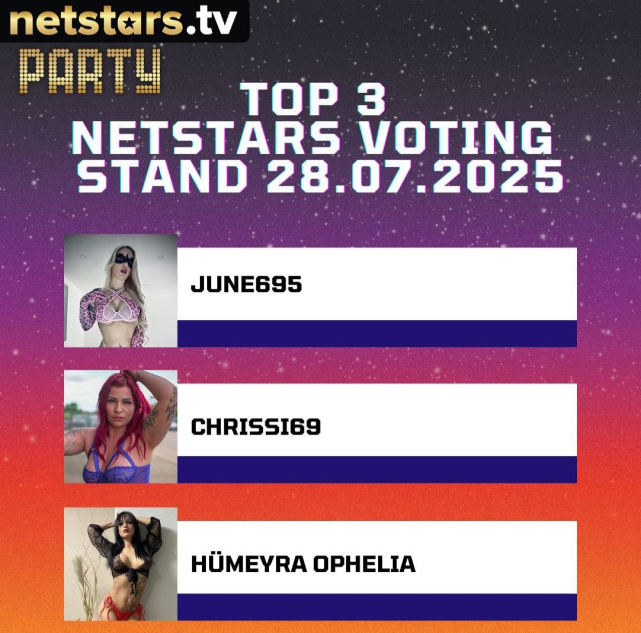 & immer weiter fleißig anrufen meine hübschen 😙 , danke für jede Unterstützung von euch jeder Anruf zählt .